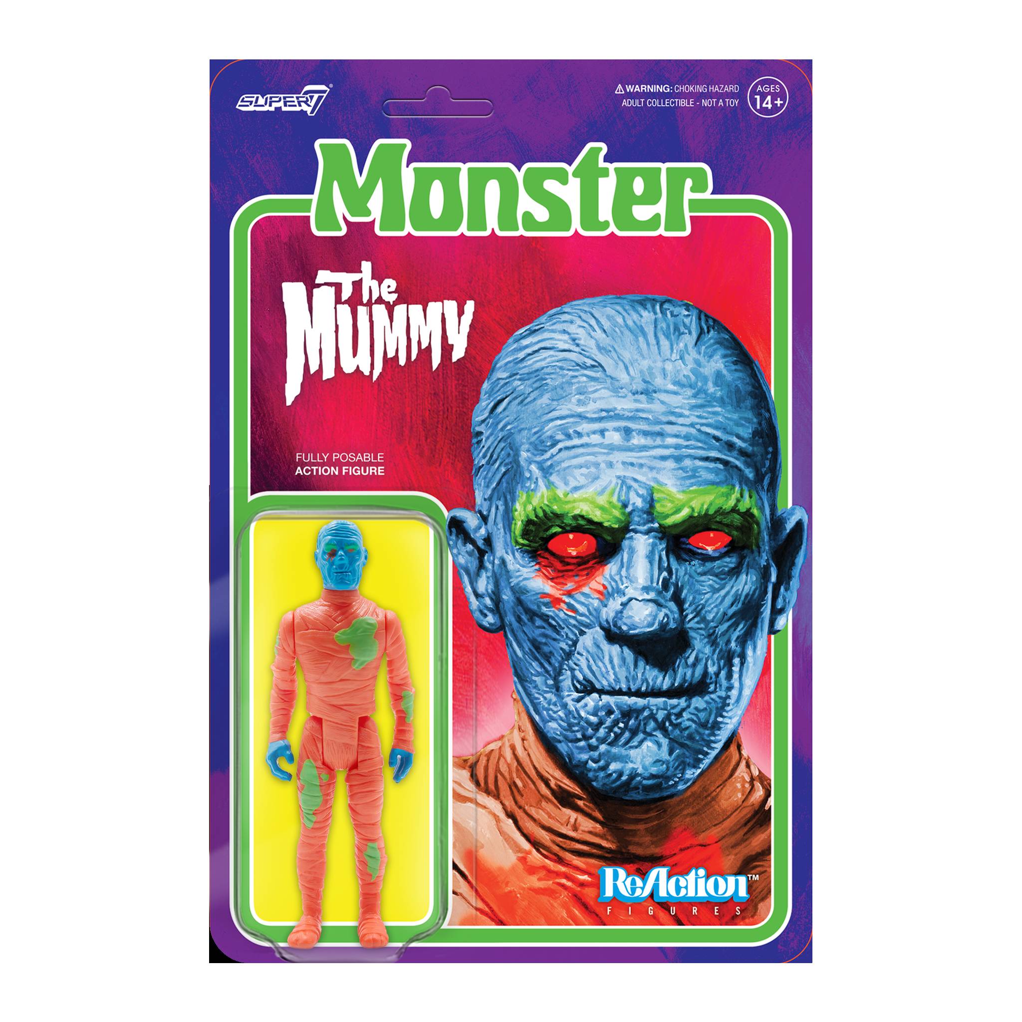 UNIV MONSTERS W5 MUMMY COSTUME COLORS REACTION FIG (NET) (C: | L.A. Mood Comics and Games