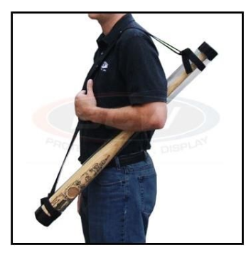 Poster Tube WITH Strap | L.A. Mood Comics and Games