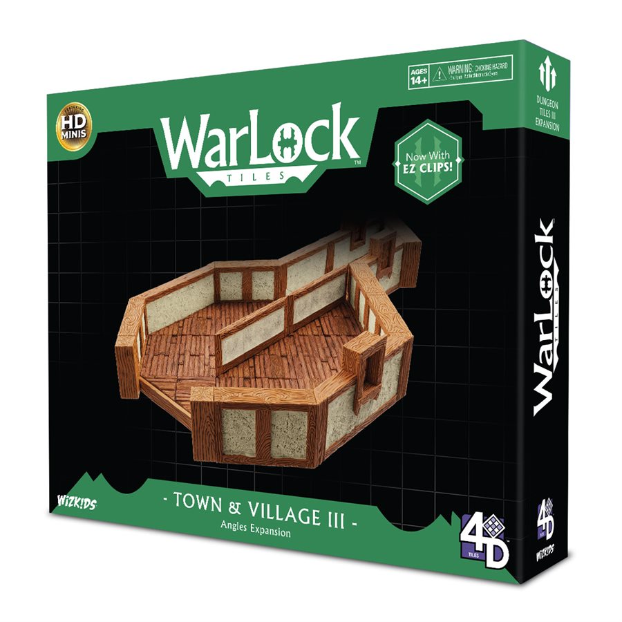 Dungeons & Dragons: Warlock Tiles Town & Village 3 - Angles | L.A. Mood Comics and Games