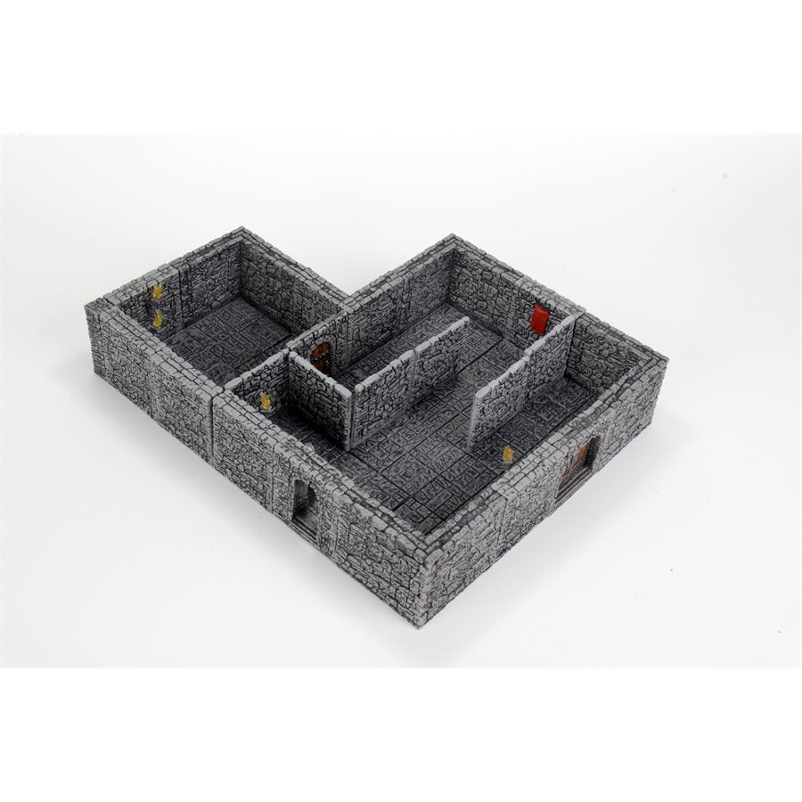 Dungeons & Dragons: Warlock Tiles Dungeon Tiles 2 - Full Height Stone Walls Expansion | L.A. Mood Comics and Games