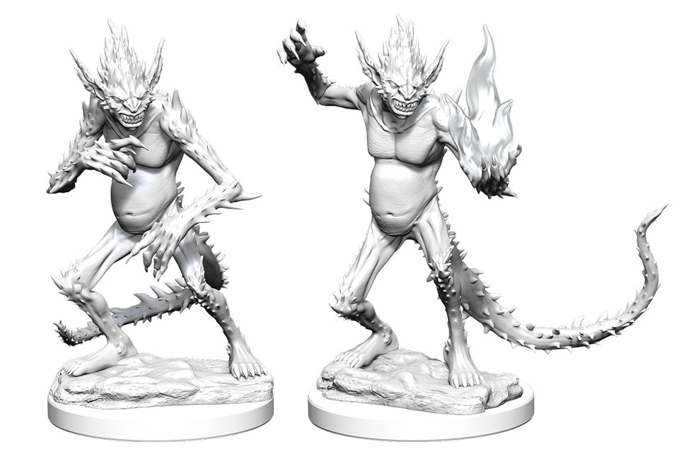D&D Unpainted Miniatures: Wave 16 - Barbed Devils | L.A. Mood Comics and Games