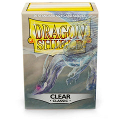 Dragon Shield Classic Sleeve - Clear ‘Spook’ 100ct | L.A. Mood Comics and Games