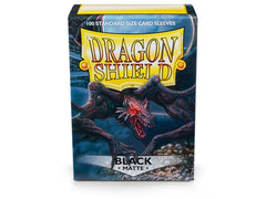 Dragon Shield Matte Sleeve - Black ‘Rhipodon’ 100ct | L.A. Mood Comics and Games