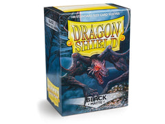 Dragon Shield Matte Sleeve - Black ‘Rhipodon’ 100ct | L.A. Mood Comics and Games