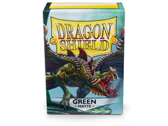 Dragon Shield Matte Sleeve - Green ‘Drakka Fiath’ 100ct | L.A. Mood Comics and Games
