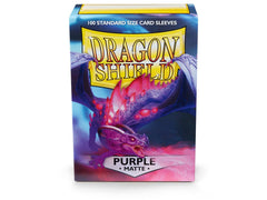 Dragon Shield Matte Sleeve - Purple ‘Miasma’ 100ct | L.A. Mood Comics and Games