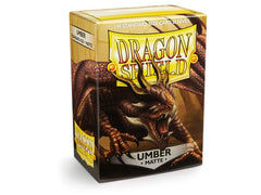 Dragon Shield Matte Sleeve - Umber ‘Teranha’ 100ct | L.A. Mood Comics and Games