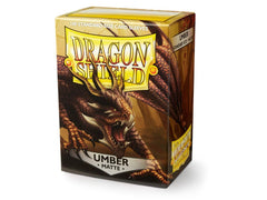 Dragon Shield Matte Sleeve - Umber ‘Teranha’ 100ct | L.A. Mood Comics and Games