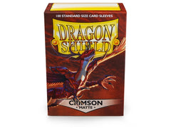Dragon Shield Matte Sleeve - Crimson ‘Logi’ 100ct | L.A. Mood Comics and Games