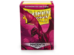 Dragon Shield Matte Sleeve - Magenta ‘Fuchsin’ 100ct | L.A. Mood Comics and Games