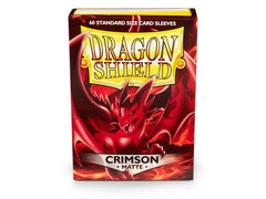 Dragon Shield Matte Sleeve - Crimson ‘Logi’ 60ct | L.A. Mood Comics and Games