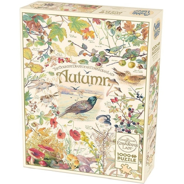 Puzzle 1000pc Country Diary: Autumn | L.A. Mood Comics and Games
