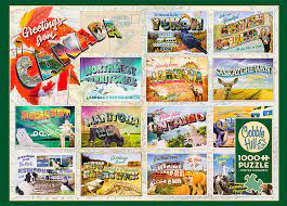 Puzzle 1000 Greetings from Canada | L.A. Mood Comics and Games