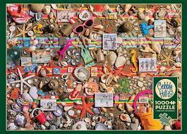 Puzzle 1000pc Beach Scene | L.A. Mood Comics and Games