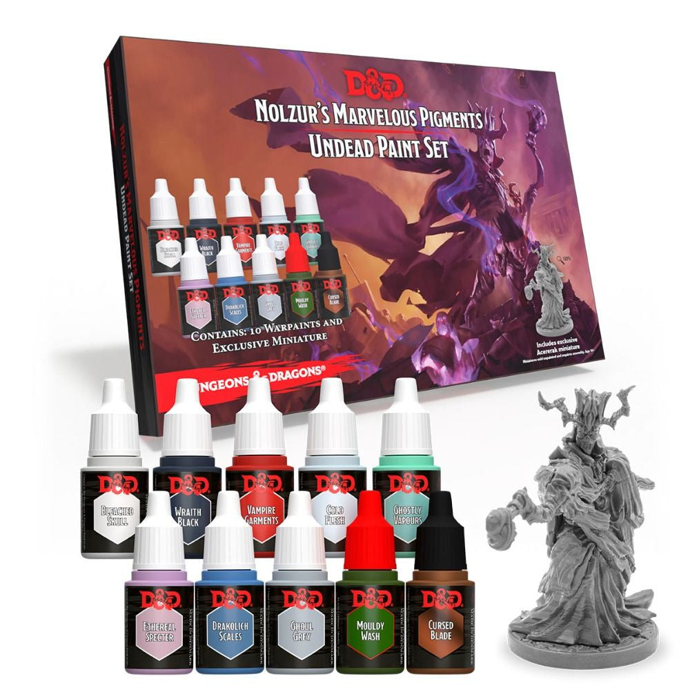 D&D Nolzur's Marvelous Pigments: Undead Paint Set | L.A. Mood Comics and Games