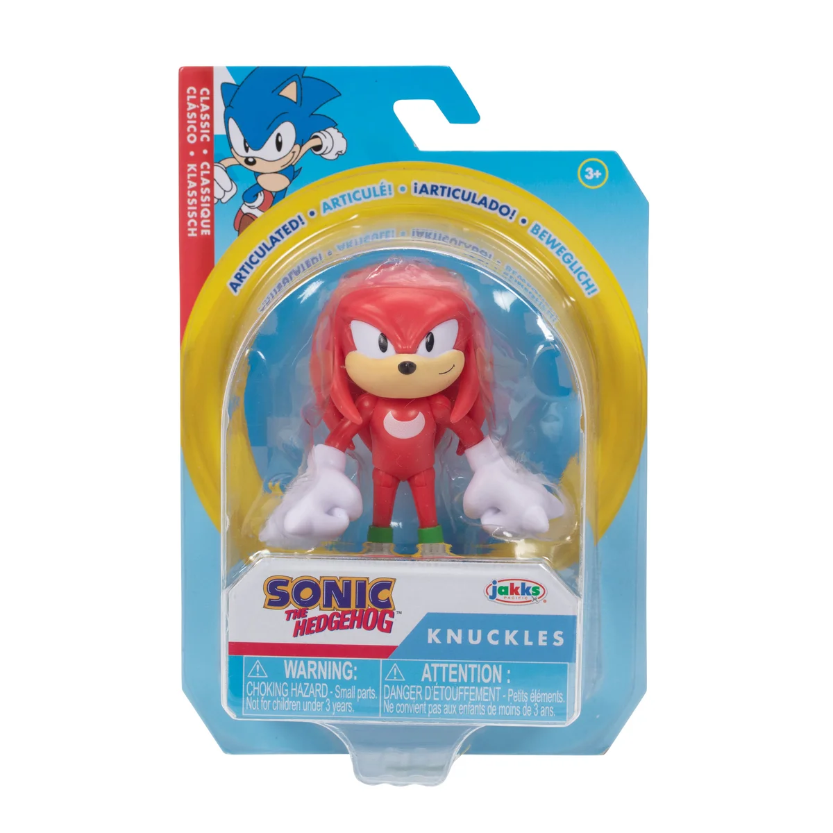 2.5" Sonic The Hedgehog KNUCKLES Figure | L.A. Mood Comics and Games