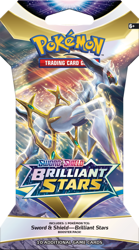 POKEMON SWSH9 BRILLIANT STARS SLEEVED PACK | L.A. Mood Comics and Games