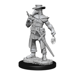 WIZKIDS UNPAINTED MINIS WV15 PLAGUE DOCTOR/CULTIST | L.A. Mood Comics and Games