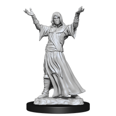 WIZKIDS UNPAINTED MINIS WV15 PLAGUE DOCTOR/CULTIST | L.A. Mood Comics and Games