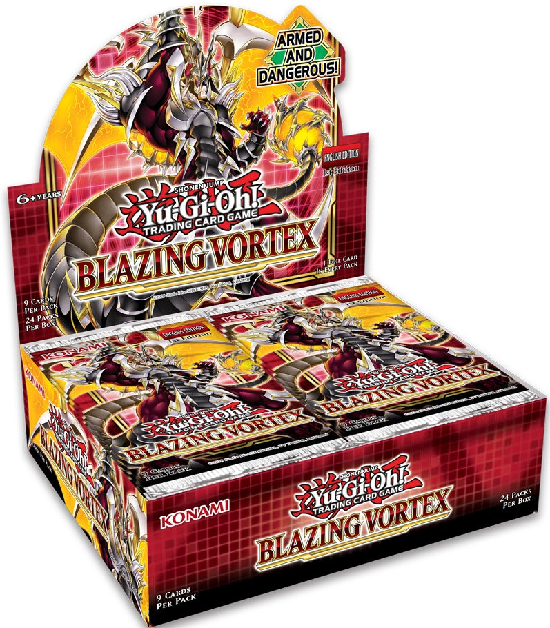 YGO BLAZING VORTEX BOOSTER | L.A. Mood Comics and Games