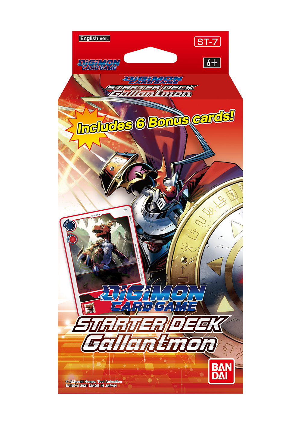 DIGIMON STARTER DECK GALLANTMON | L.A. Mood Comics and Games