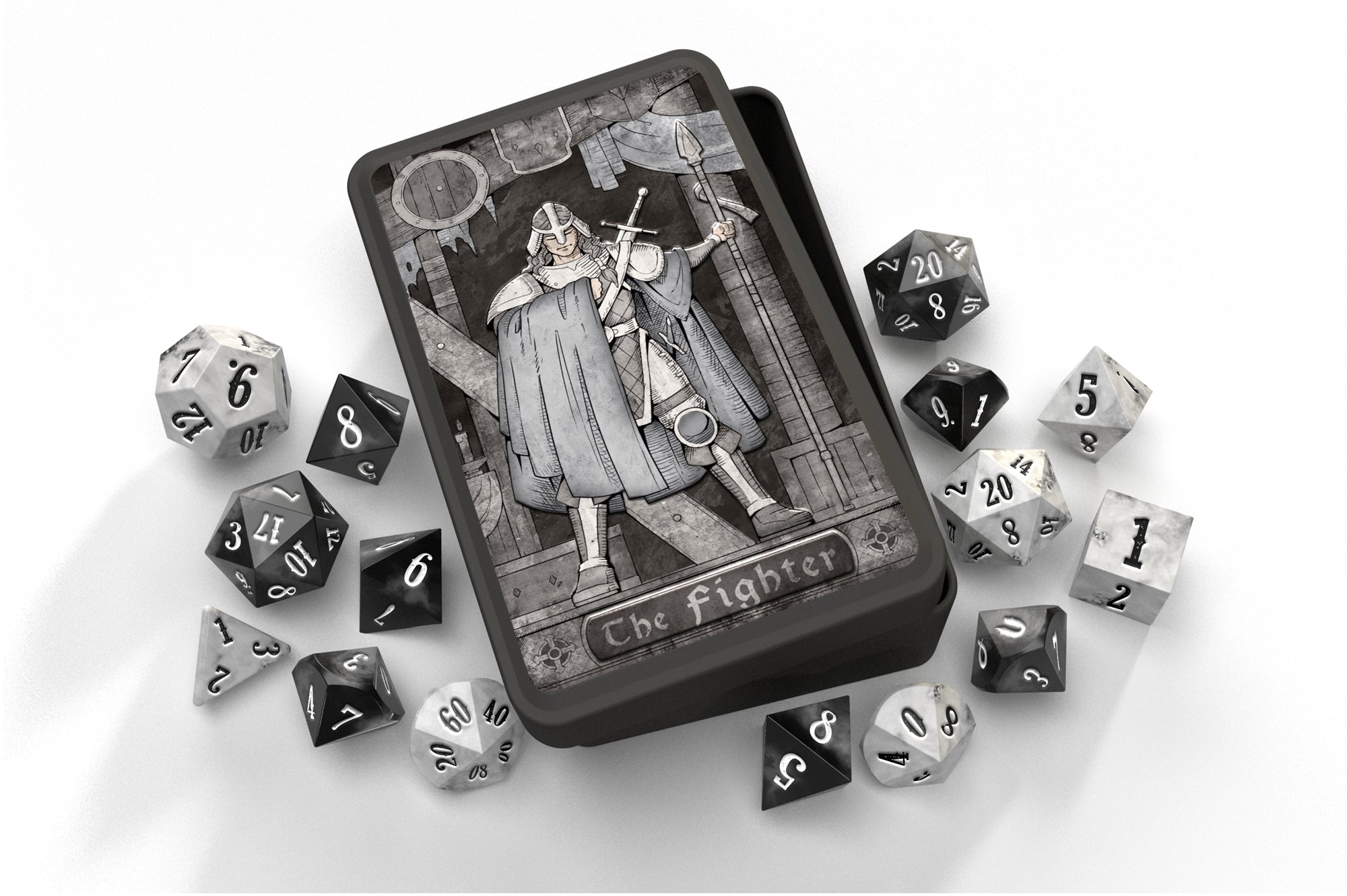 Fighter - BNG Dice Set | L.A. Mood Comics and Games
