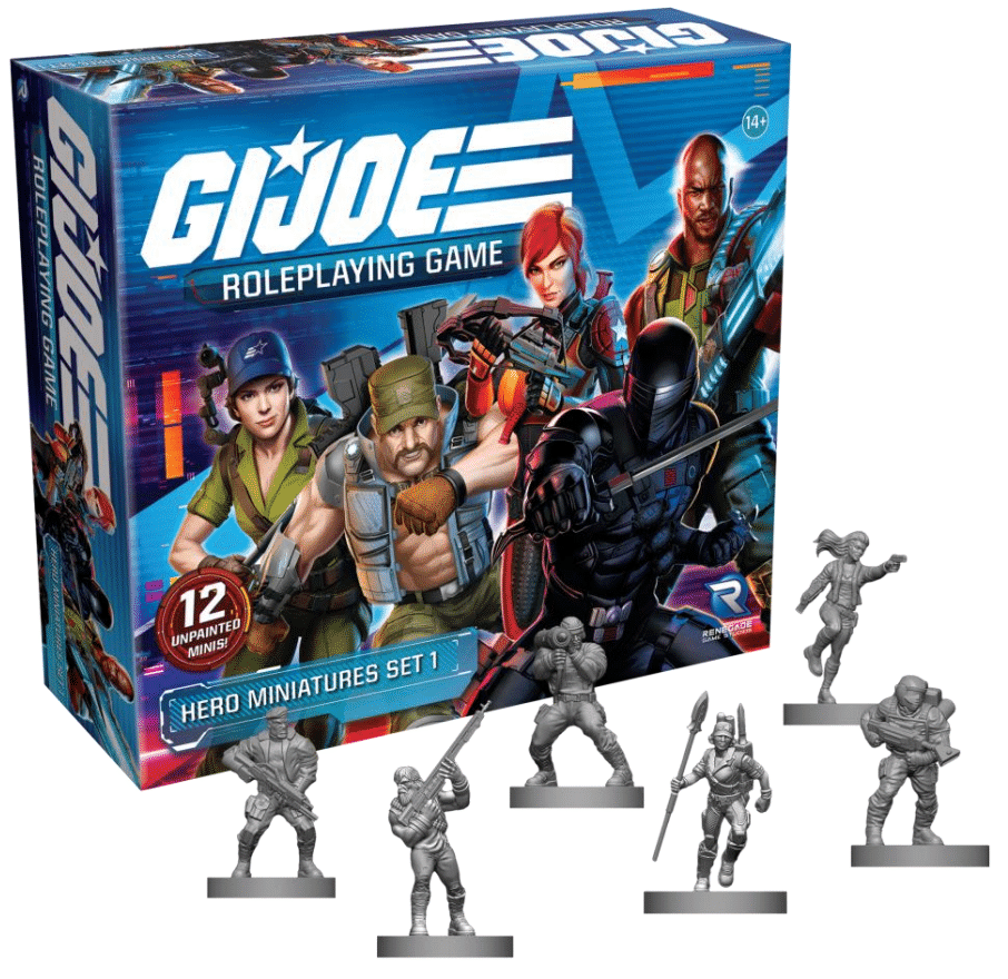 G.I. JOE RPG Game: Hero Miniatures Set 1 | L.A. Mood Comics and Games