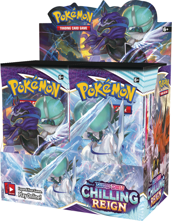 Pokemon Chilling Reign Booster Box | L.A. Mood Comics and Games