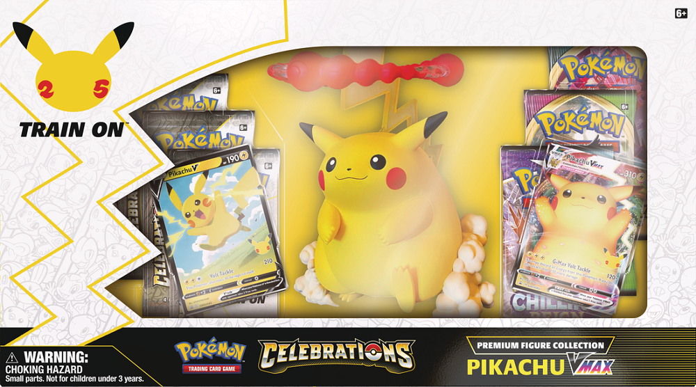 POKEMON CELEBRATIONS PIKACHU VMAX FIGURE | L.A. Mood Comics and Games