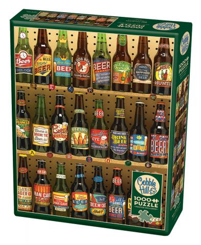 Puzzle 1000pc Beer Collection | L.A. Mood Comics and Games