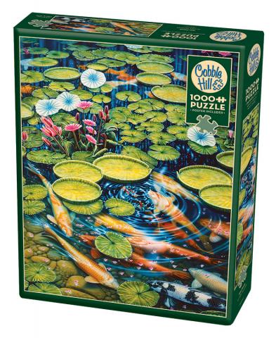 Puzzle 1000 Koi Pond | L.A. Mood Comics and Games