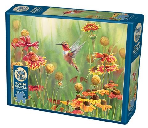 Puzzle 500 Rufous Hummingbird | L.A. Mood Comics and Games