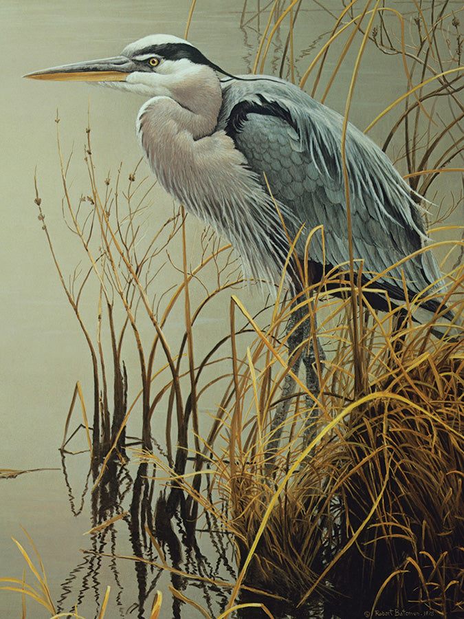 Puzzle 500pc Great Blue Heron | L.A. Mood Comics and Games