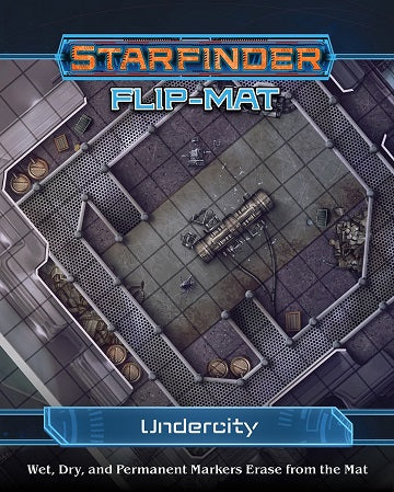 STARFINDER FLIP-MAT UNDERCITY | L.A. Mood Comics and Games