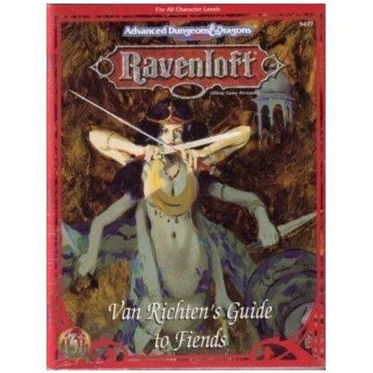AD&D Ravenloft Van Richten's Guide to the Fiends (USED) | L.A. Mood Comics and Games