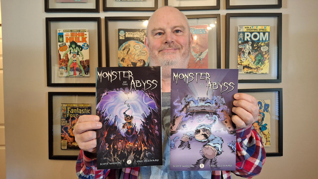 Monster of the Abyss artist Eric Olcsvary visits with GNG