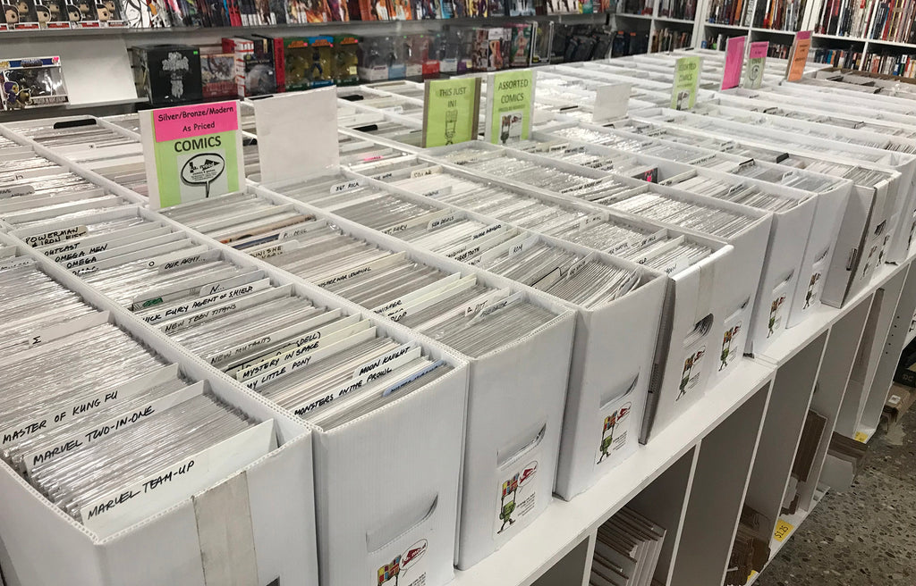 Comic Book Sale Caused by Superhero Discountman Appearance
