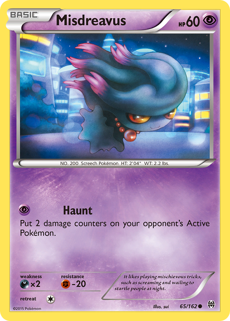 Misdreavus (65/162) [XY: BREAKthrough] | L.A. Mood Comics and Games