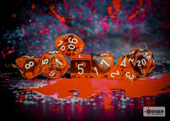Chessex: Translucent Polyhedral 7pc Dice Set | L.A. Mood Comics and Games