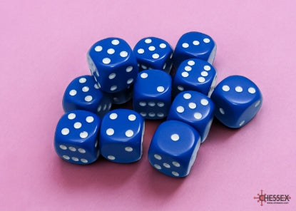 Opaque: 12D6 Blue/White | L.A. Mood Comics and Games