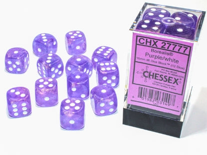 Chessex: D6 Borealis™ Dice Set - 16mm | L.A. Mood Comics and Games