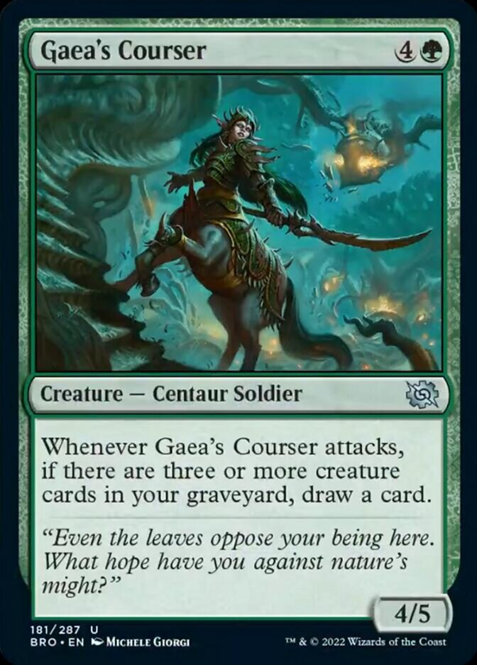 Gaea's Courser [The Brothers' War] | L.A. Mood Comics and Games