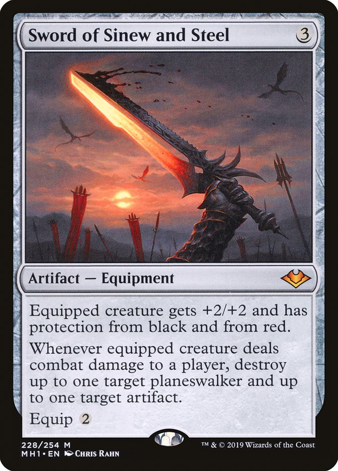 Sword of Sinew and Steel [Modern Horizons] | L.A. Mood Comics and Games