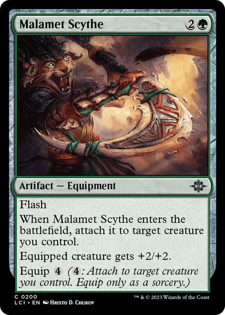 Malamet Scythe [The Lost Caverns of Ixalan] | L.A. Mood Comics and Games