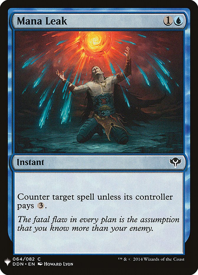Mana Leak [Mystery Booster] | L.A. Mood Comics and Games