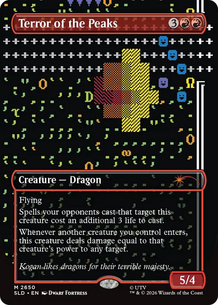 Terror of the Peaks [Secret Lair Drop Series] | L.A. Mood Comics and Games