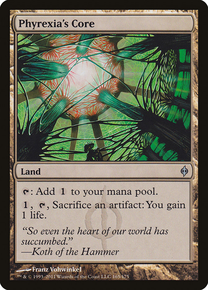 Phyrexia's Core [New Phyrexia] | L.A. Mood Comics and Games