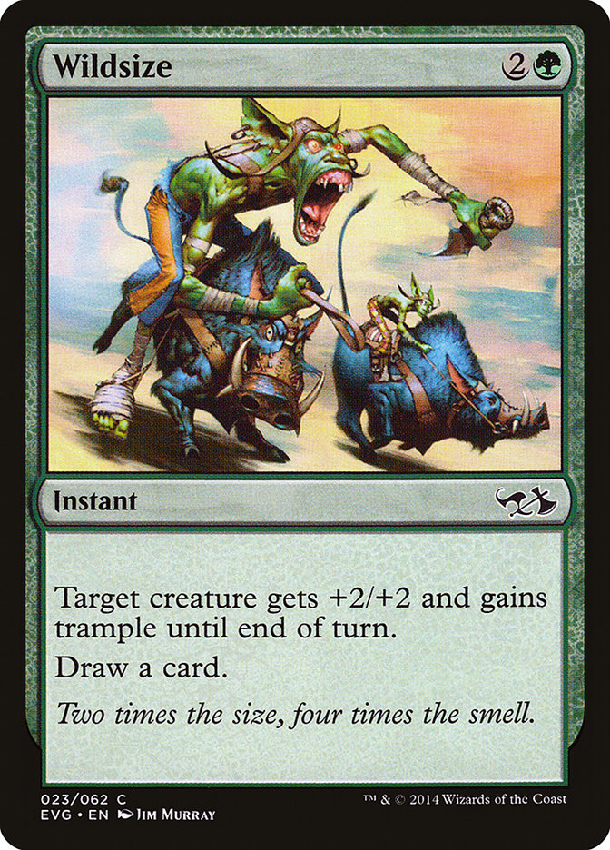 Wildsize (Elves vs. Goblins) [Duel Decks Anthology] | L.A. Mood Comics and Games