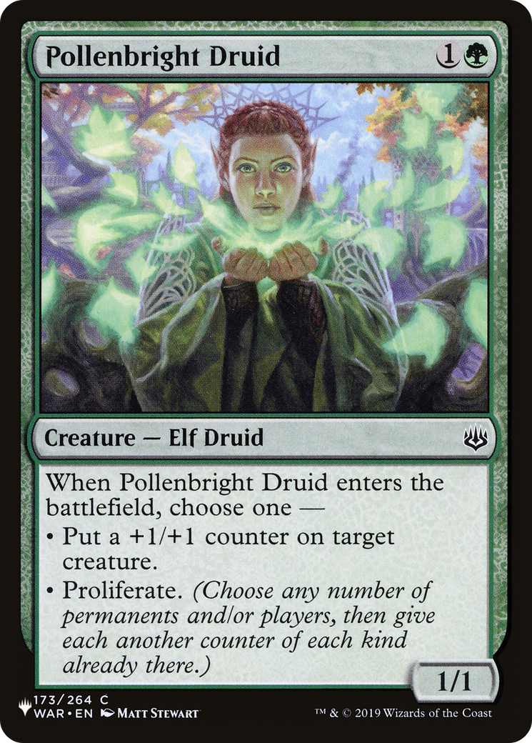 Pollenbright Druid [The List] | L.A. Mood Comics and Games