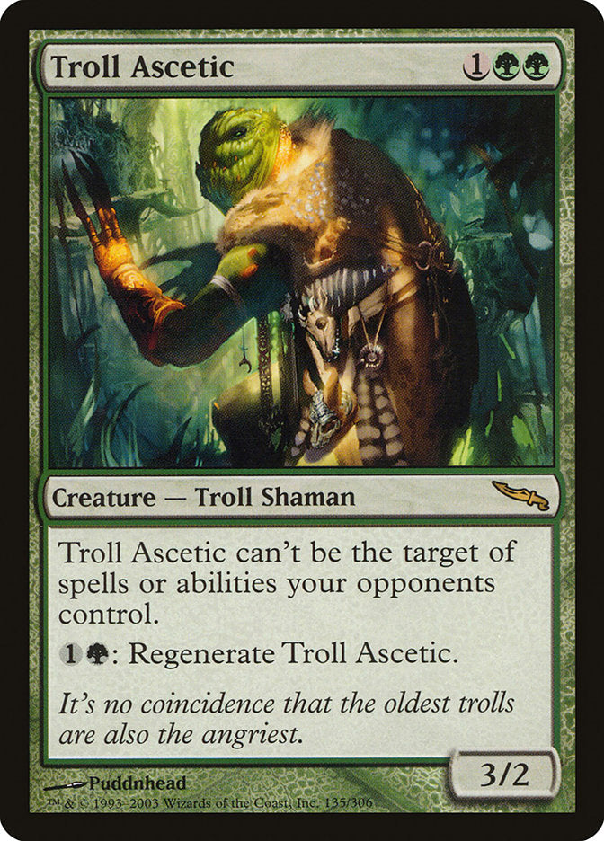Troll Ascetic [Mirrodin] | L.A. Mood Comics and Games